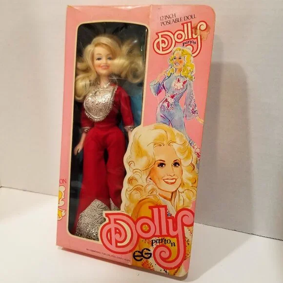 Dolly Parton 12" Poseable Doll, 1978, (Fashion Doll), NRFB - Picture 2 of 16